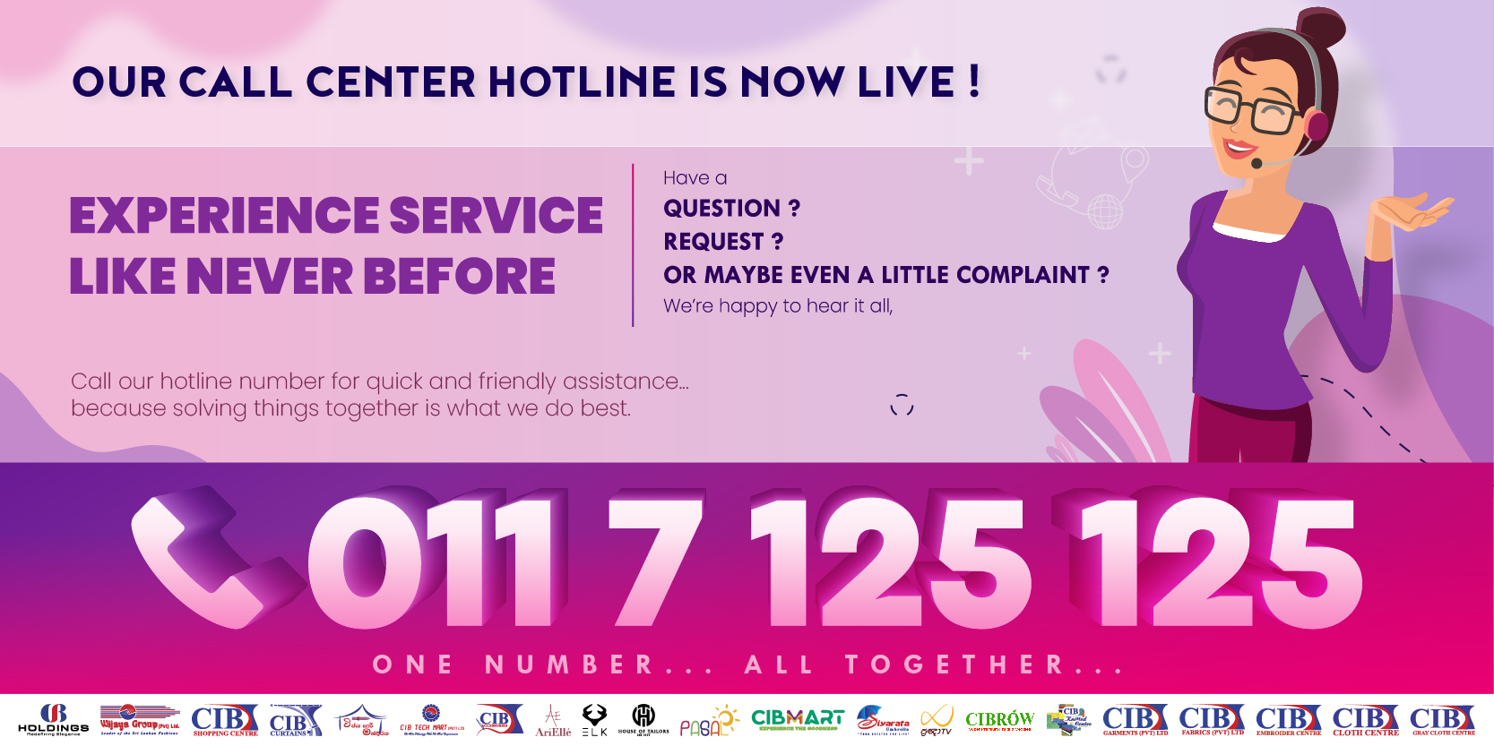 Call Center Banner